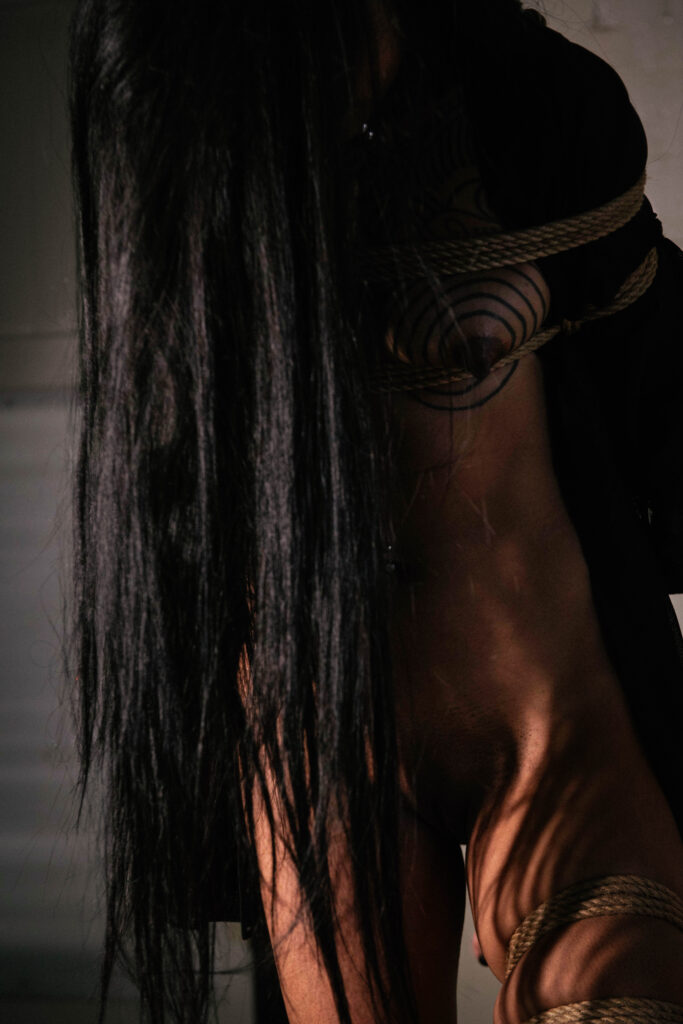 Join inclusive rope bondage events with Jute Rope Claire. Private tuition and high-quality jute rope available.
